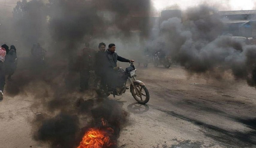 استمرار الاحتجاجات ضد ’قسد’ بريف دير الزور في سوريا 
