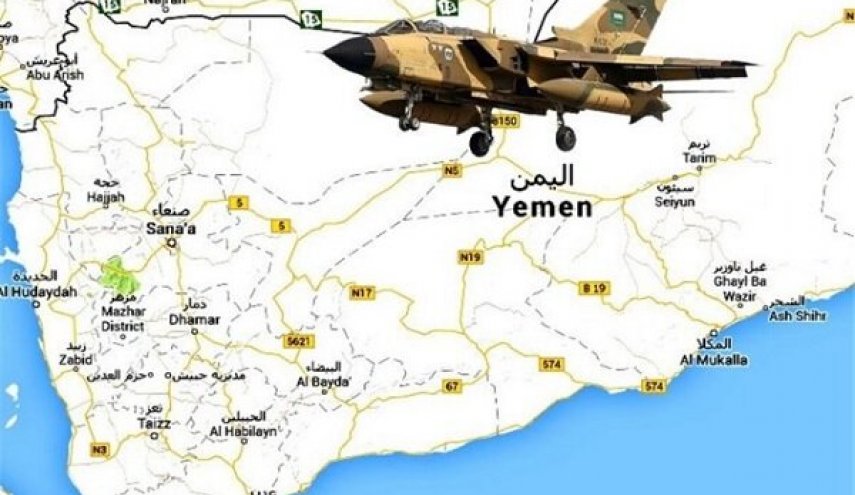 جنگنده های سعودی با ۲۵ راکت مناطق مسکونی یمن را هدف قرار دادند