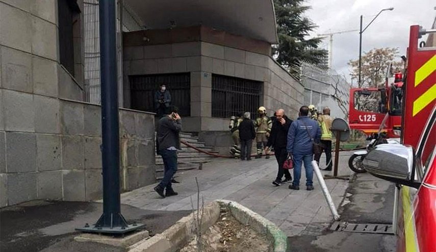 حريق في مبنى الاتصالات يقطع الانترنت في طهران وكرج