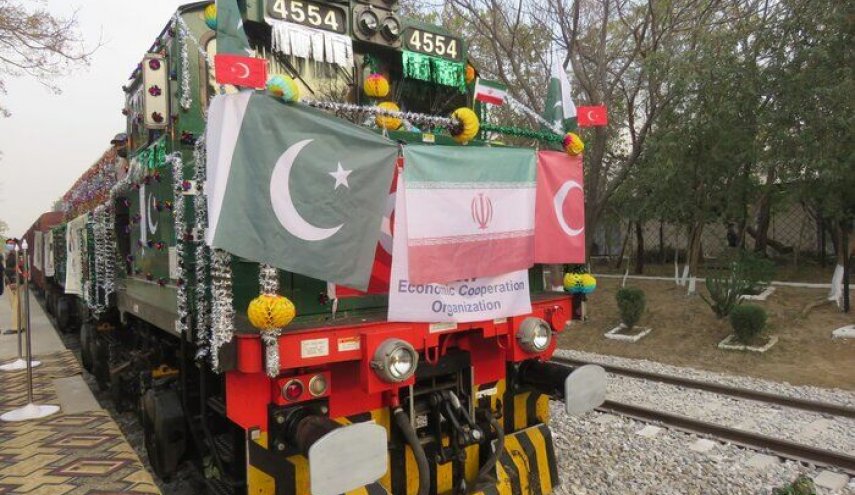 چهارمین قطار اکو از اسلام‌آباد به سمت استانبول حرکت کرد