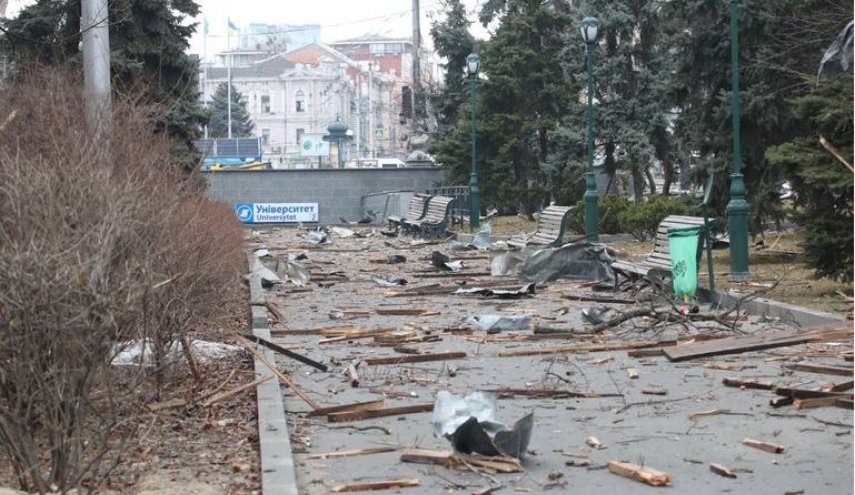 الدفاع الروسية قصفت مركز تسوق في كييف 'إثر نشر صواريخ داخله'