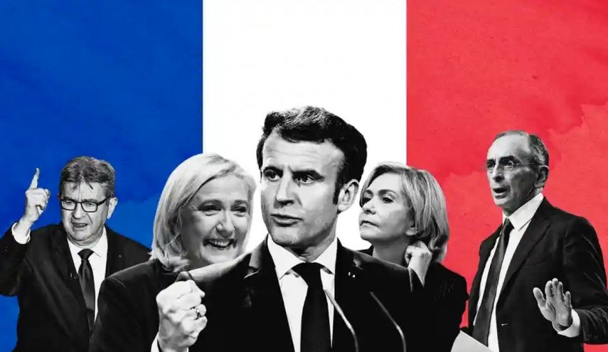 رأی‌دهندگان فرانسوی درباره ادامه حضور ماکرون در الیزه تصمیم می‌گیرند