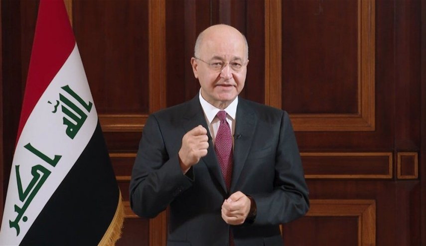 الرئيس العراقي يحذر من 'انزلاق البلد نحو متاهات خطيرة'