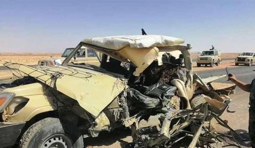 مصرع واصابة 12 منتسباً بحادث سير في الانبار
