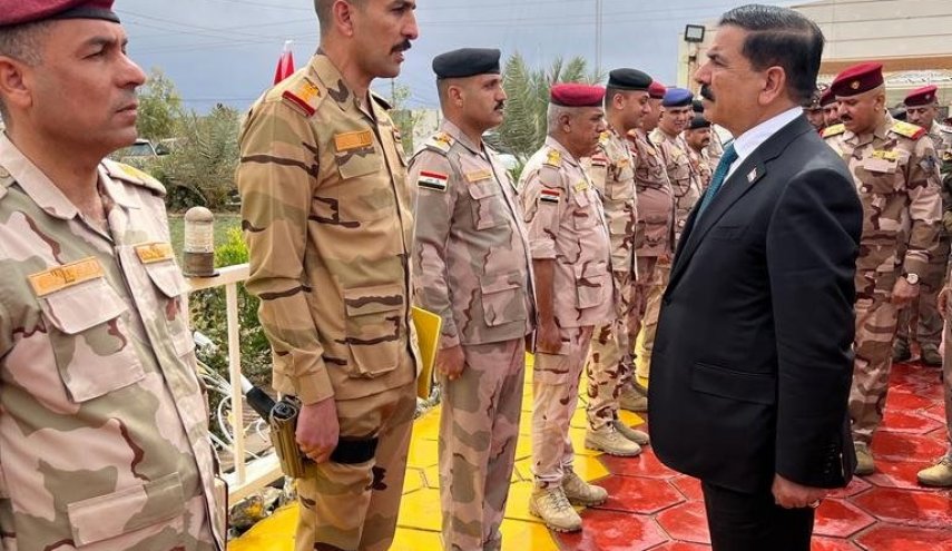 ما اهداف زيارة وزير الدفاع العراقي لصلاح الدين؟