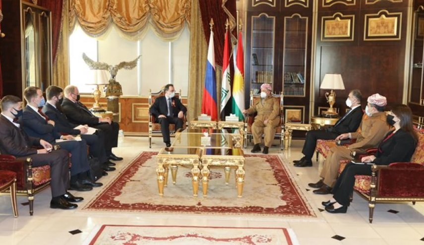 پشت پرده دیدار سفیر روسیه در عراق با بارزانی‌ها