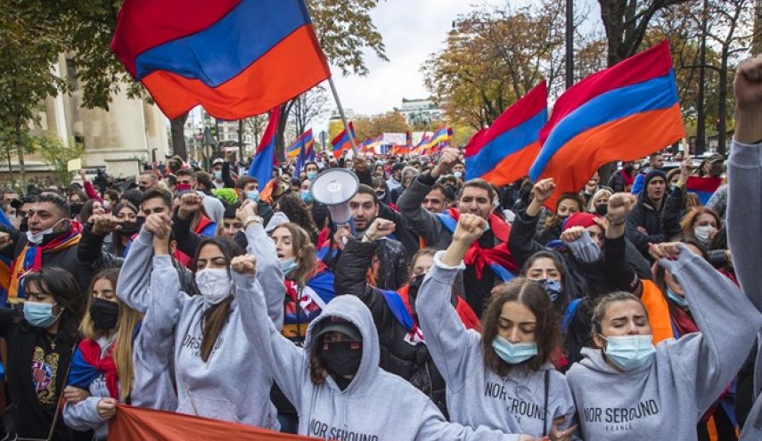 تشدید تنش‌ها در پایتخت ارمنستان؛ ده‌ها معترض بازداشت شدند