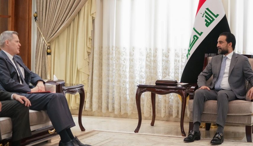 الحلبوسي يلتقي السفير الأميركي لدى العراق