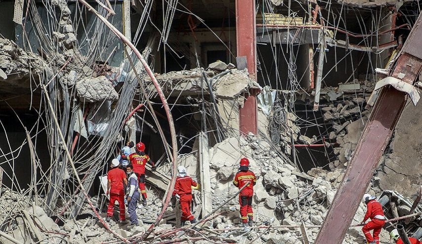 وزير الداخلية الإيراني: عدد ضحايا مبنى 'متروبل' بلغ 14 شخصا