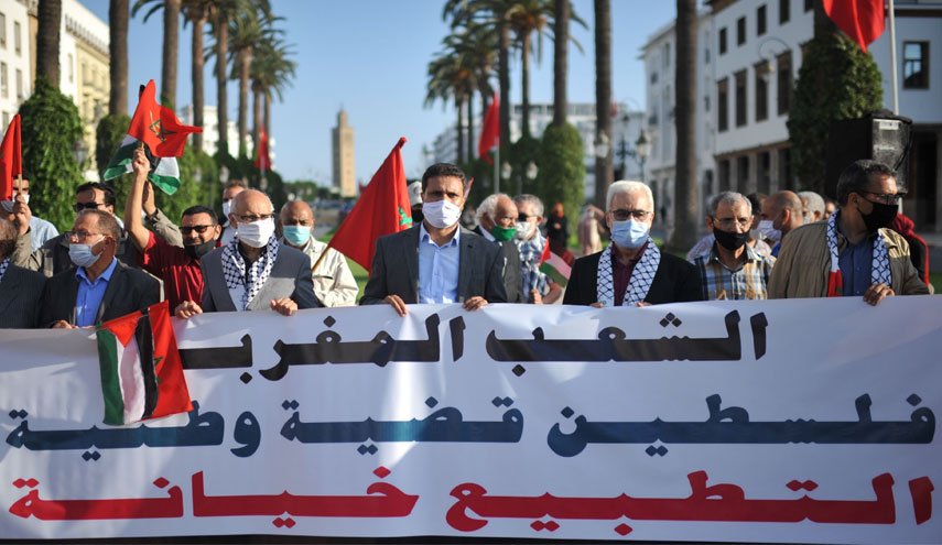  الجبهة المغربية تعلن رفض السلطات الخروج في مسيرة مناهضة للتطبيع مع كيان الاحتلال 