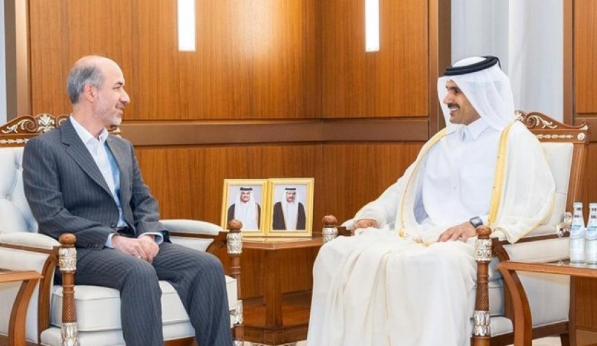 دیدار وزیر نیرو با همتای قطری در دوحه
