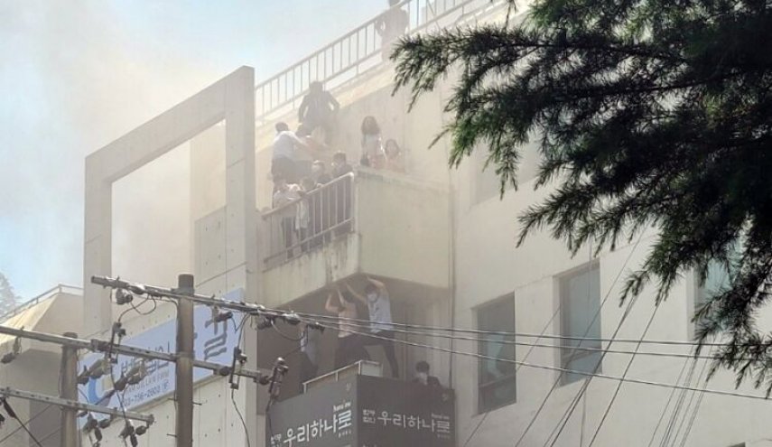  ۷ کشته و ۴۶ زحمی در پی آتش سوزی در کره جنوبی