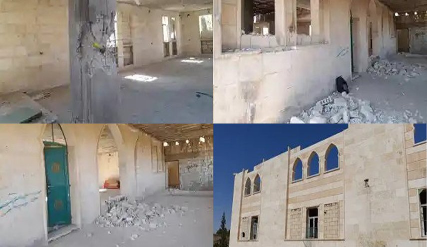 قصف تركي يطال مسجدا في قرية الجات شمال شرق منبج
