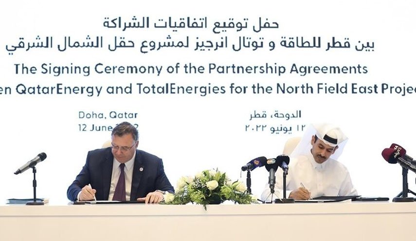 قرارداد گازی 2 میلیارد دلاری توتال فرانسه و قطر / برنامه ریزی برای افزایش برداشت از پارس جنوبی