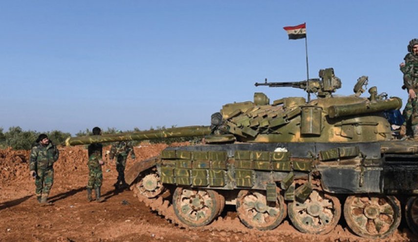 پاتک ارتش سوریه به مواضع تروریست‌ها در حومه‌های ادلب و حماه