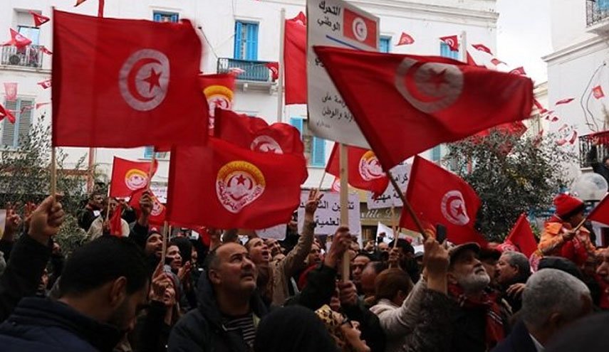 اعتصاب سراسری کارمندان دولت در تونس