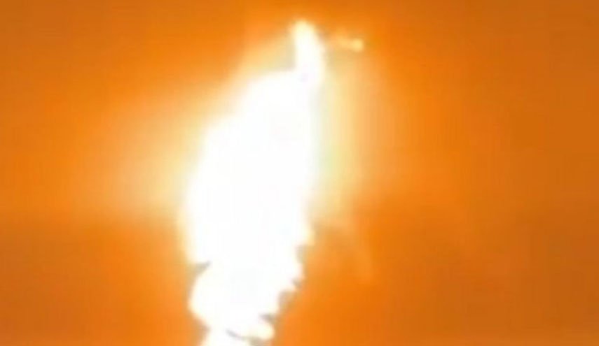آتش‌سوزی مهیب در بزرگترین میدان گازی روسیه