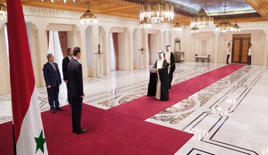 الرئيس الأسد يتقبّل أوراق اعتماد سفير البحرين لدى سورية