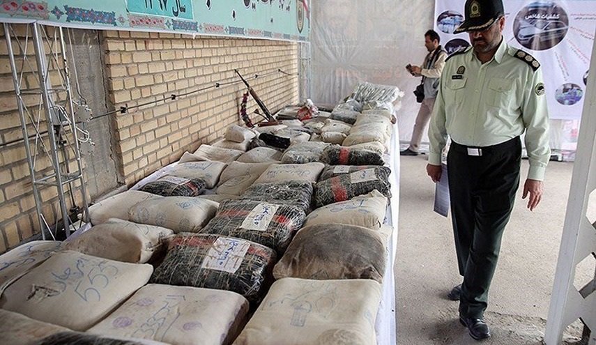 محافظة إيرانية تضبط 248 طنا من المخدرات خلال عام
