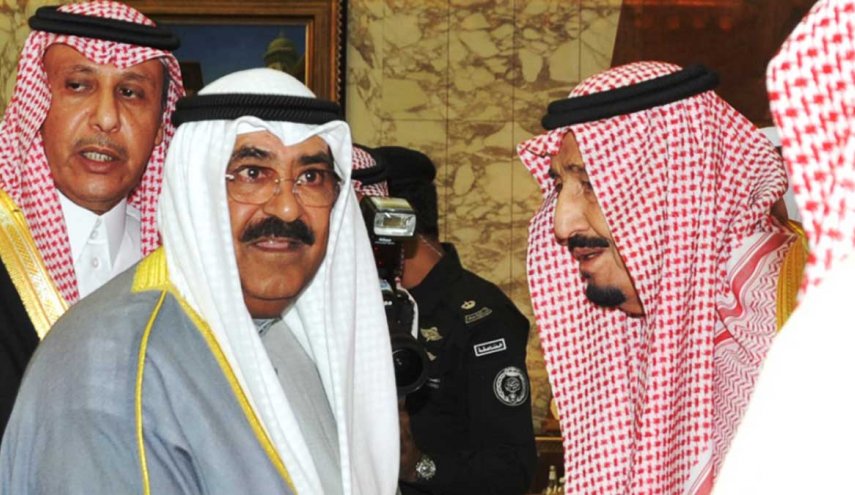 رسالة من ولي العهد الكويتي الى الملك سلمان