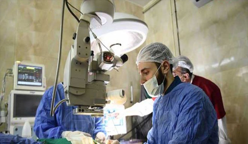 قسم جراحة الشبكية بمشفى العيون في حلب يعود للعمل