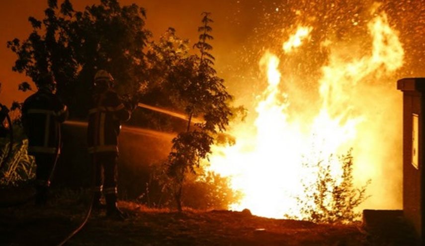 آتش سوزی در جنگل‌های فرانسه به تخلیه گردشگران منجر شد
