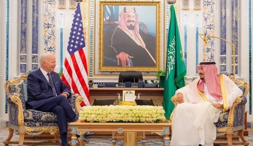 لقاء بين الملك السعودي والرئيس الأمريكي