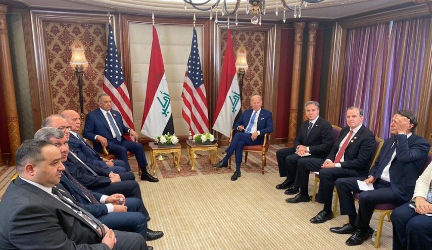 لقاء الكاظمي وبايدن..ترحيب أمريكي باستضافة بغداد لمباحثات ايران والسعودية