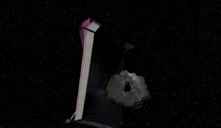 تلسكوب جيمس ويب يلتقط دوامة أرجوانية
