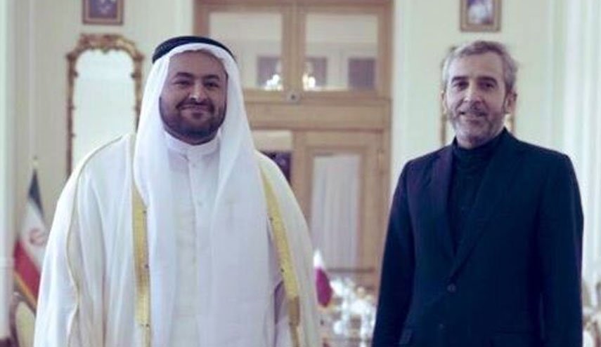 معاون وزیر خارجه قطر با علی باقری دیدار کرد