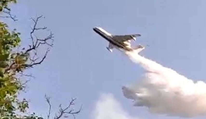 ماموریت هواپیماهای آبی خاکی جمهوری آذربایجان در اطفای آتش سوزی‌ جنگلی