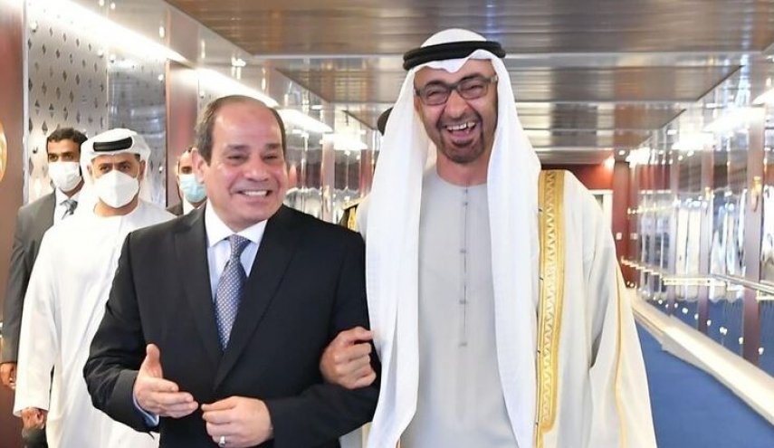 رئیس امارات وارد مصر شد
