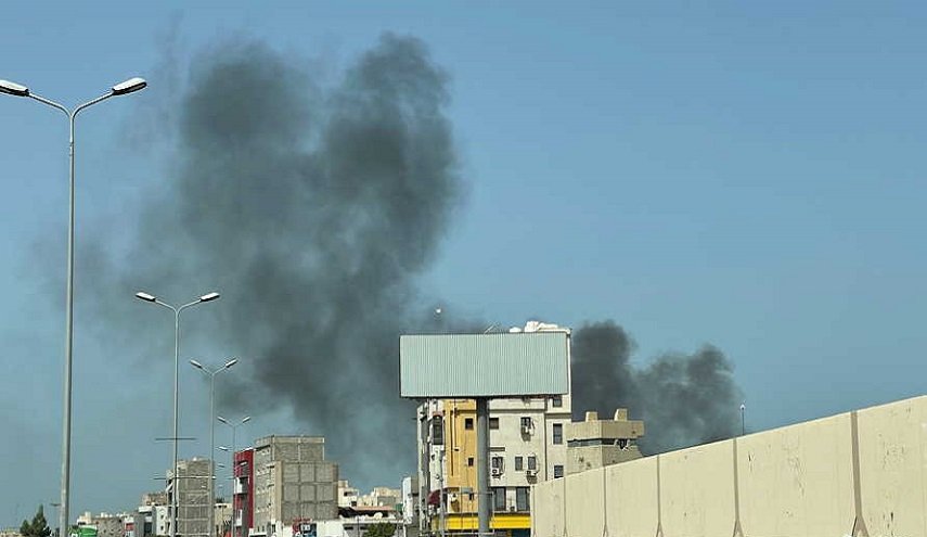 تجدد الاشتباكات في العاصمة الليبية طرابلس 
