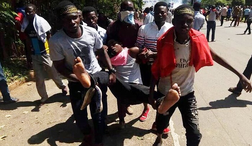 شهداء وجرحى اثر اطلاق الشرطة النيجيرية النار على مسيرة عاشورائية