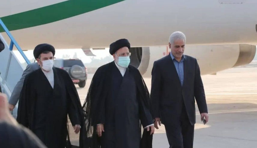 الرئيس رئيسي يصل محافظة خوزستان 