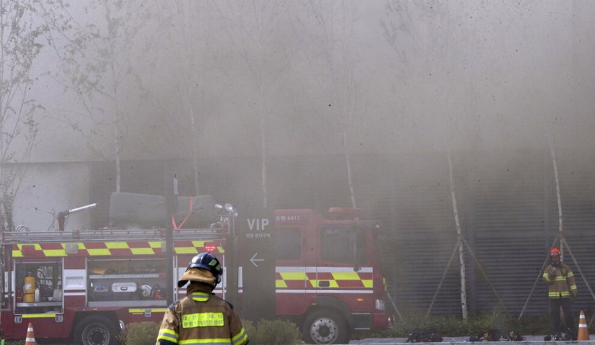 مصرع 7 جراء حريق في مركز تجاري بكوريا الجنوبية 