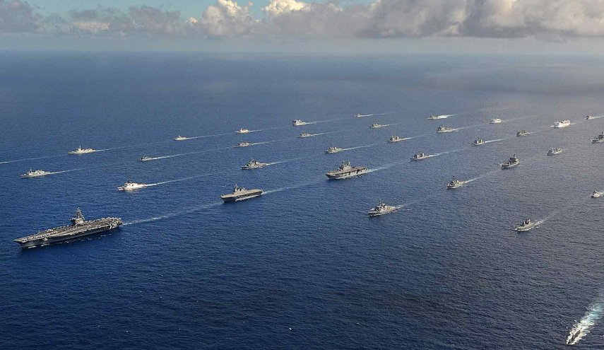 رزمایش دریایی مشترک کره جنوبی، ژاپن و آمریکا با هدف مقابله با کره شمالی