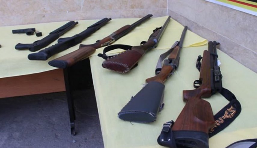ضبط اكثر من 100 قطعة سلاح مهرب في محافظة خوزستان