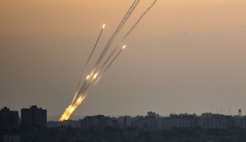 إطلاق صاروخ من قطاع غزة نحو مستوطنات غلاف غزة