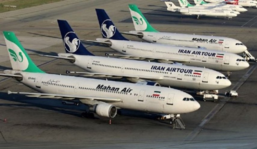 12500 رحلة دولية عبر المطارات الايرانية بنمو 100 بالمئة