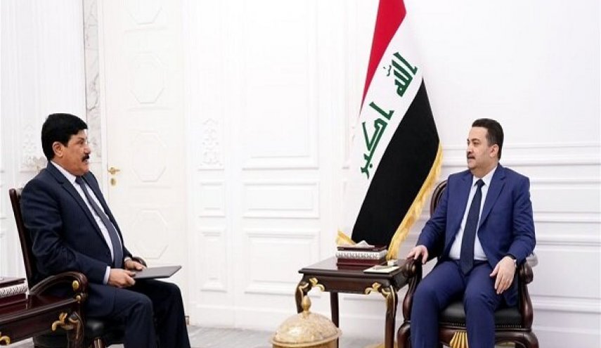 دیدار سفیر سوریه در عراق با «محمد شیاع السودانی»