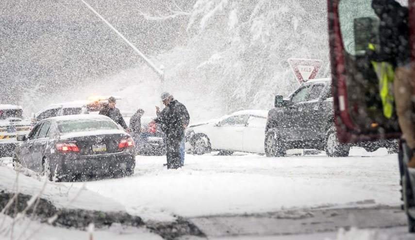 28 نفر در طوفان زمستانی آمریکا کشته شدند 

