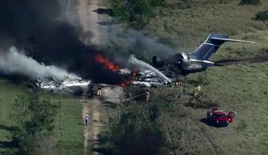 تحطم طائرة بأمريكا يؤدي بحياة 4 أشخاص
