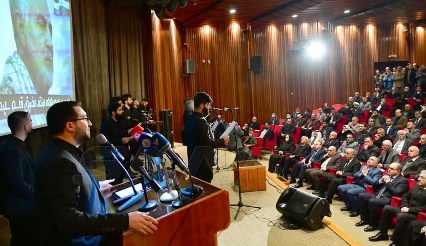 السفارة الإيرانية بدمشق تحيي الذكرى الثالثة لاستشهاد الفريق سليماني ورفاقه