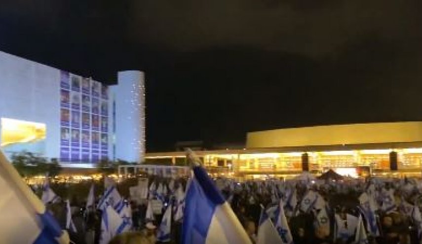 تظاهرات گسترده علیه نتانیاهو در تل‌آویو و حیفا+ ویدیو