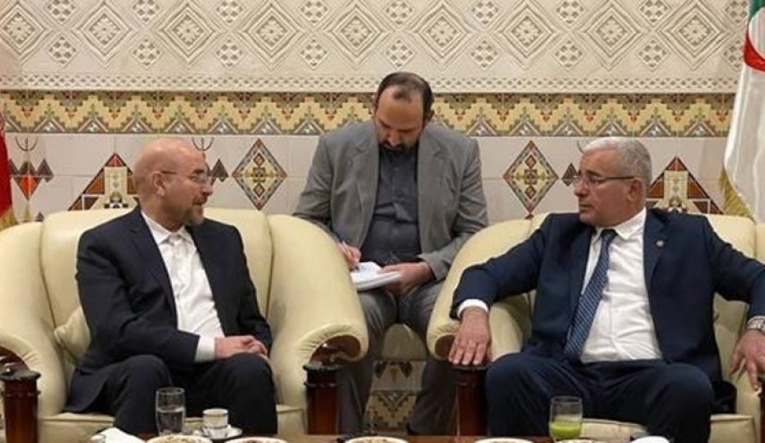 قاليباف يصل الجزائر للمشاركة في اجتماع اتحاد برلمانات دول منظمة التعاون الاسلامي