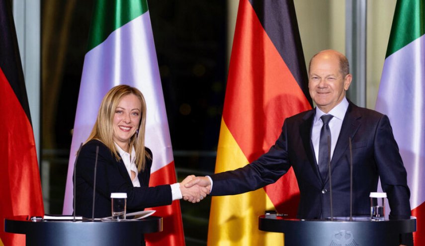 إيطاليا وألمانيا تلتزمان بدعم أوكرانيا 