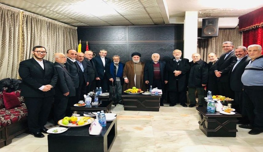 نائب وزير الخارجية الإيراني يزور المجلس السياسي في حزب الله