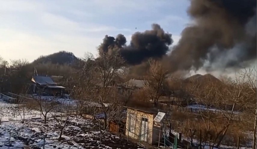قصف روسي لمواقع أوكرانية على طول الخطوط الأمامية في دونيتسك 