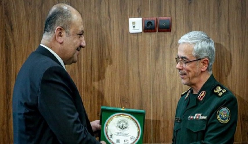 اللواء باقري: التعاون العسكري بين إيران والعراق سيشهد نموا